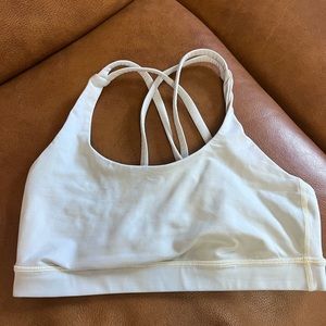Lululemon sports bra off white size 4